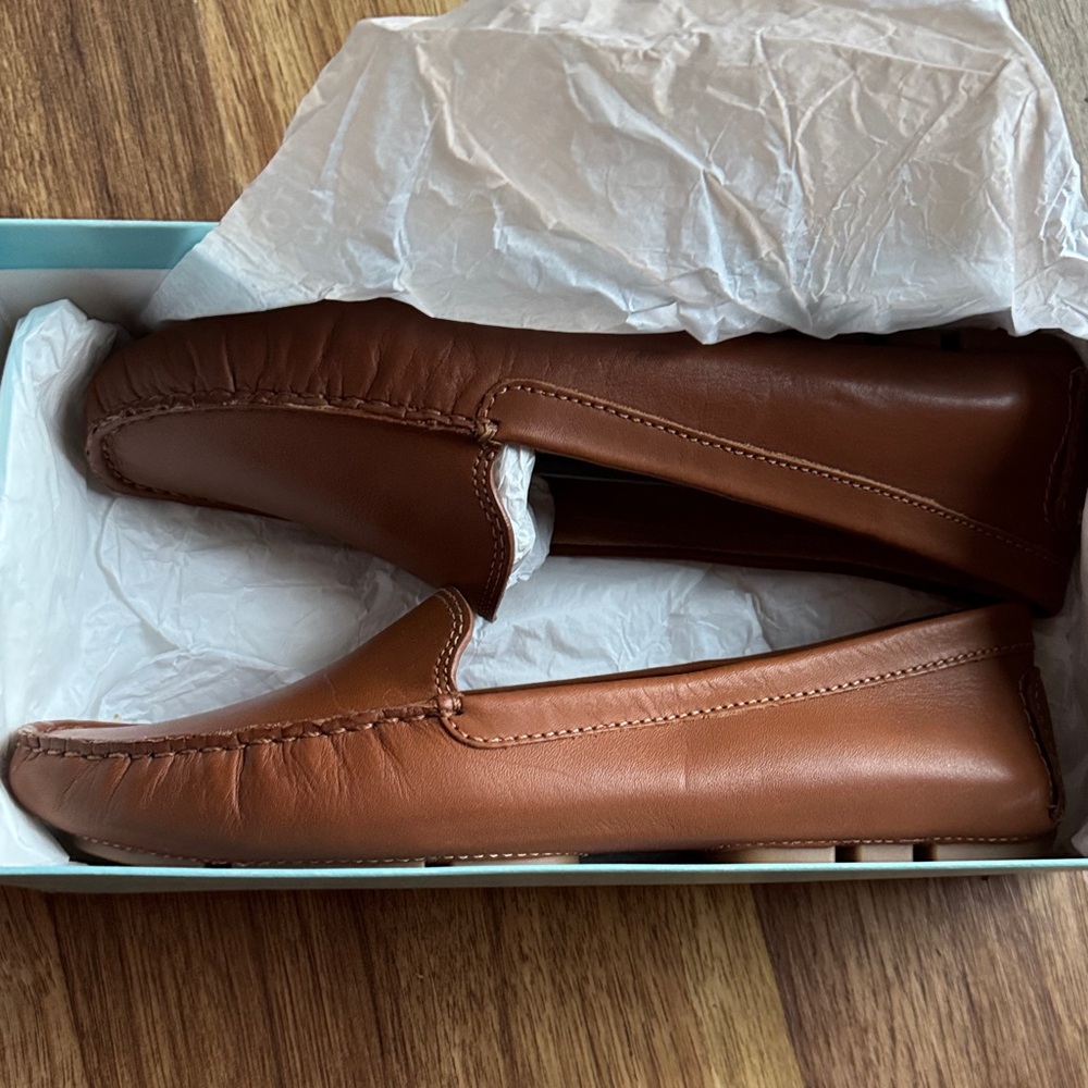 ANTONIO MELANI Brown Leather Loafers